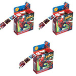 HASTHIP Stickers for Kids Rewards 200 pcs 0.98 in Waterproof Plastic | Superhero Gift Set