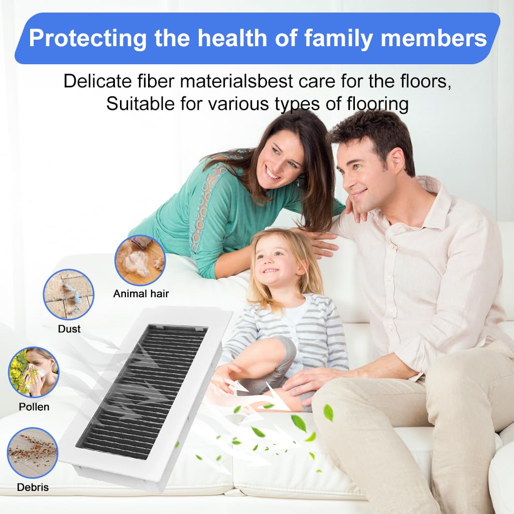 HASTHIP Replacement Parts for Ecovacs X50 PRO Omni Vacuum | 9 Pcs with Main Brush and Filters