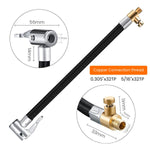 HASTHIP 9.8-Inch Flexible Tyre Inflator Hose Adapter with Quick Connect Fitting