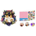 HASTHIP Diamond Painting Kit for DIY Art with 572 pcs Heart Stickers 30x40 cm | Wall Decor