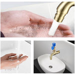 HASTHIP Water Faucet Lock for Public and Outdoor Use with 2 Keys featuring Brass Body