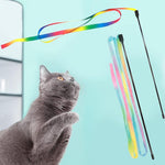 HASTHIP® Cat Rainbow Wand Toys