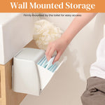 HASTHIP Sanitary Pads Storage Box for Toilet with Pull Out Design 11.5x11.5x19.5cm Pink