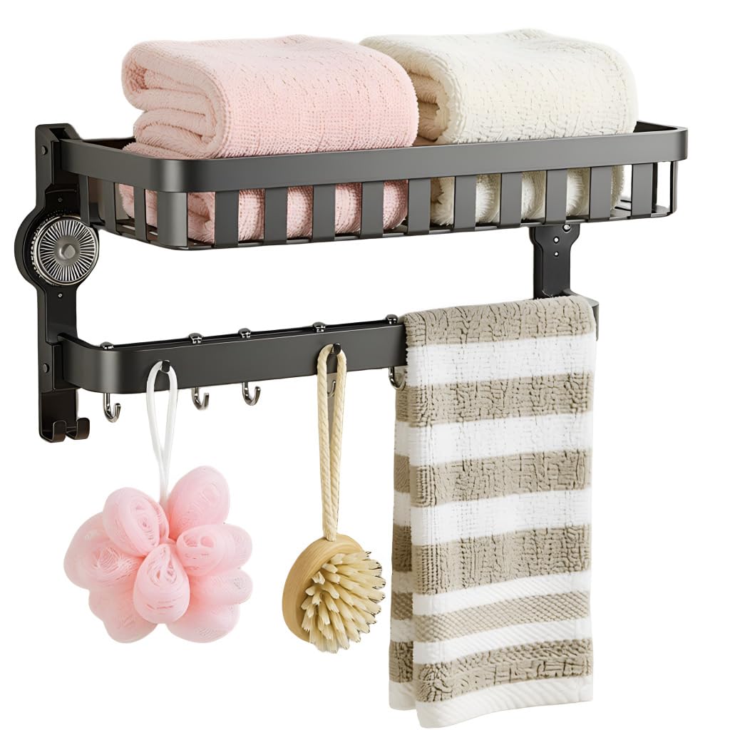 HASTHIP Suction Cup Bathroom Organizer