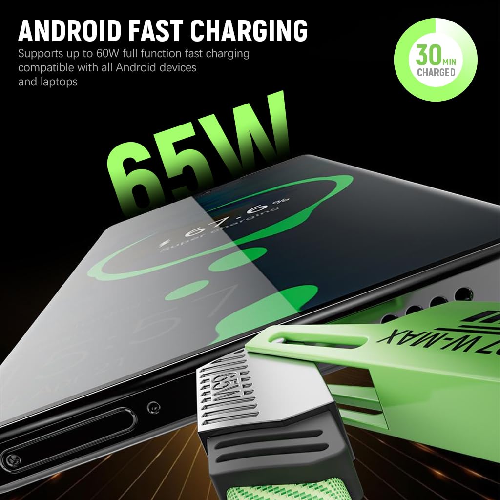 4 in 1 USB Cable Fast Charging Data Cable PD 65W 27W USB C Charger Wire for MacBook Pro