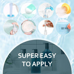 HASTHIP® 16 Pack Travel Bottles Set - Approved Leak Proof Silicone Squeezable Containers for Toiletries, Conditioner, Shampoo