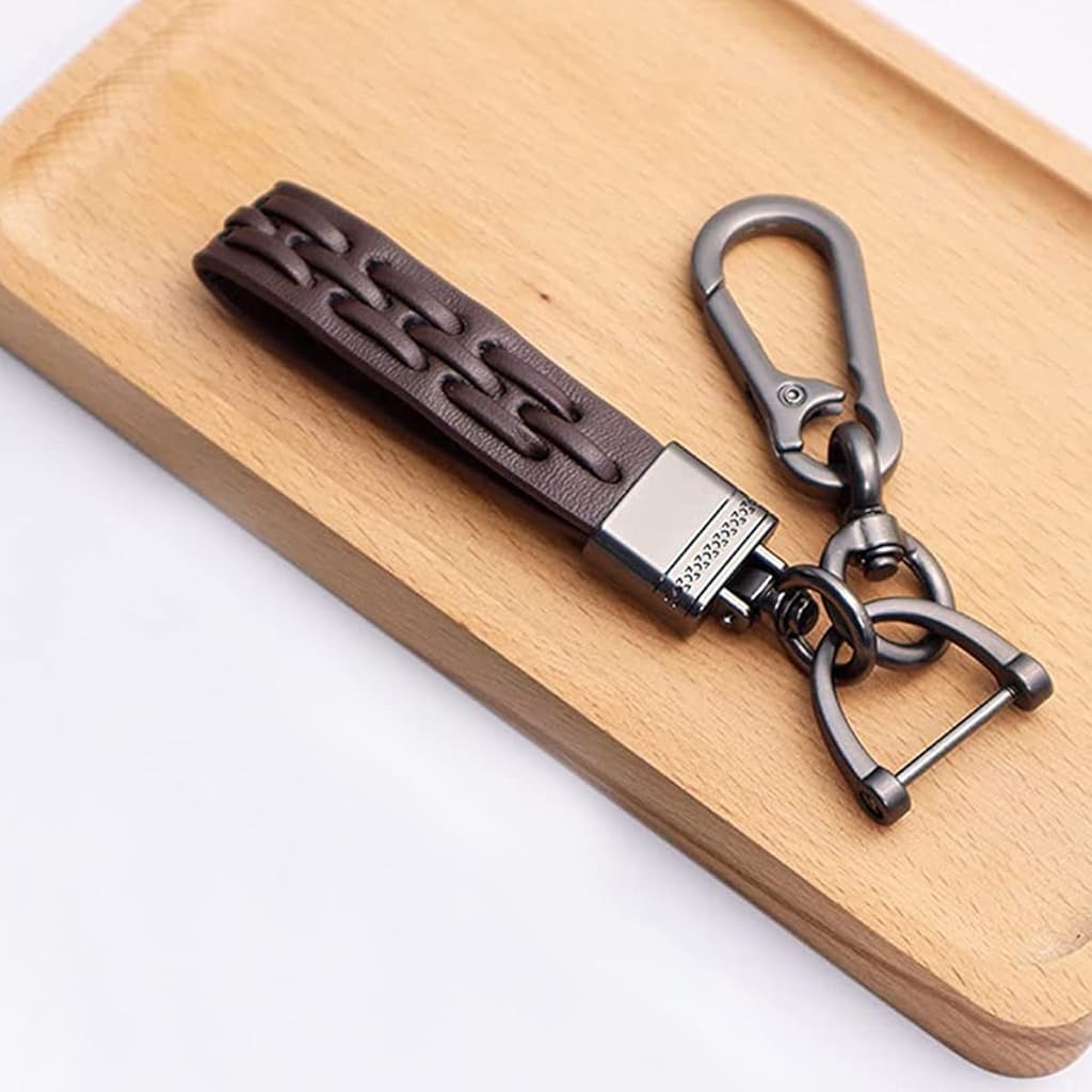 HASTHIP® Anti Lost Car Keychain Drive Safe Keychain Key Ring Key Chains for Men and Women,