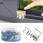 HASTHIP Sliding Window Stoppers for Child Safety with Snap On Design and Metal PC Build | 20 Pcs