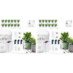 HASTHIP Auto Drip Irrigation System for Houseplants featuring Digital Water Timer 2 pcs | Solar Powered Self Watering