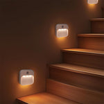HASTHIP® Motion Sensor Led Night Light, Rechargeable Night Light with 3 Colour Temperature,