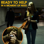 HASTIP Self Defence Gadgets Rechargeable Alarm Keychain, 130 dB Loud Emergency Personal Siren Ring with LED Light, SOS Safety Alert Device Key Chain for Women, Kids, Elderly, and Joggers