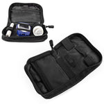 HASTHIP® Bolsa de Viaje para Medidor de Glucosa e Insulina,Estuche Organizador Portátil con Cremallera,Funda Compacta Tela Oxford Impermeable para Accesorios Diabéticos y Viajes