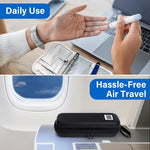 HASTHIP® Insulin Cooler Travel Case with Temperature Display - Diabetic Travel Case Refrigerated Medicine Cooler Travel Case with 2 TSA Approved Ice Pack for