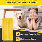 HASTHIP Sticky Fly Trap for Indoor and Outdoor Use with Pre-Glued Panels 8Pcs 22x5cm | Yellow Bug Catcher for Flies and Cockroaches