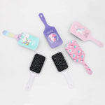 HASTHIP® Hair Brush, Pink Unicorn Hair Brush with Ball-tipped Nylon Bristle