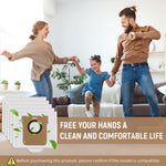 HASTHIP 5pcs Dust Bags for Mi X10 Robot Vacuum with Auto-Seal System and Non-Woven Fabric