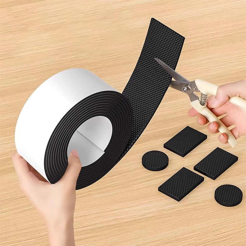 HASTHIP EVA Furniture Pads for Floor Protection with 13ft x 0.78in Strip | 6mm Thick Anti Slip Surface