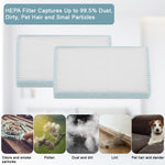 HASTHIP Replenishment Kit for ILIFE V20 Vacuum featuring 8 pcs set with roller and side brushes