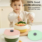 HASTHIP Silicone Lids for Bowls and Pots featuring Dual Ears | 5 Sizes 4–12 in BPA‑Free Silicone