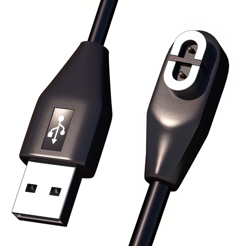 HASTHIP® Cable de Carga Magnético para Auriculares Shokz,Compatible con Aftershokz Aeropex AS800,OpenRun Pro OpenRun Mini OpenComm Conductor de Carga Rápida y Segura 3.3ft