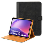 HASTHIP® Funda Universal para Tableta de 11-12.4 Pulgadas, Soporte Multiángulo con Cierre Folio, Protector Compatible con Galaxy Tab A9/A9+/Lenovo/iPad A16/OnePlus Pad, Funda de Cuero