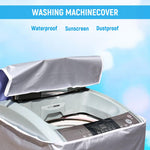 HASTHIP Top Load Washing Machine Cover 60×62×95cm with Roll Up Flap and Silver UV Resistant Protection