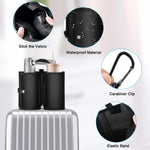 HASTHIP Luggage Cup Holder for Travel with Dual Zipper Compartments and Oxford Cloth Design