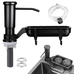 HASTHIP® Mesen Dish Soap Dispenser for Kitchen Sink Dispenser, Countertop Soap Dispenser Pump with Storage Rack 40" Extension Tube kit,