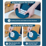 HASTHIP Vegetable Chopper 9 in 1 Multifunctional Cutter with Dicer and Storage Container | Ideal for Salad, Onion and Potato Prep