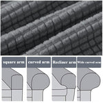 HASTHIP Elastic Sofa Armrest Cover for Armchairs and Recliners | 2Pcs Spandex Fit