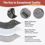 HASTHIP Lunch Bag for Work and School with Multi Pocket Design and 23x15x20cm Size | Grey Oxford Cloth Insulated Tote