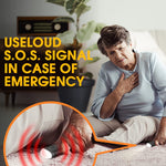 HASTIP Self Defence Gadgets Rechargeable Alarm Keychain, 130 dB Loud Emergency Personal Siren Ring with LED Light, SOS Safety Alert Device Key Chain for Women, Kids, Elderly, and Joggers