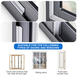 HASTHIP Self Adhesive Soundproof Window Sealing Strips for Doors and Windows 10m PU Foam