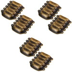 HASTHIP Cabinet Knob Pull Handle for Home and Office Drawers featuring 30 pcs Antique Brass Shell Design