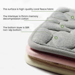 15.7 x 23.6" Memory Foam Bath Mat Cobblestone Bathroom Rugs, Super Water Absorbent Bath Mats for Bathroom Machine Washable Bath Rugs