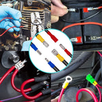 280pcs Wire Connector, Cable Connector Wire Connector Jointer Crimp Connectors Assortment Set, Electric Cable Lugs, Flat, Round Connectors, Fork, Ring Terminals, Butt Connectors