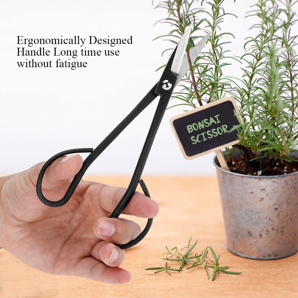 HASTHIP Gardening Pruning Shears for Trees and Roses with 43mm Steel Blades and 7.5 in Ergonomic Handle | Precise Bonsai Cutting Tool