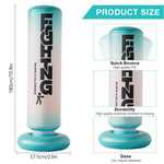 HASTHIP Inflatable Boxing Column with Water Filled Base for Home Training