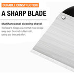 HASTHIP Hand Weeder for Weed Removal and Mud Cleaning featuring Large Metal Shovel Scraper