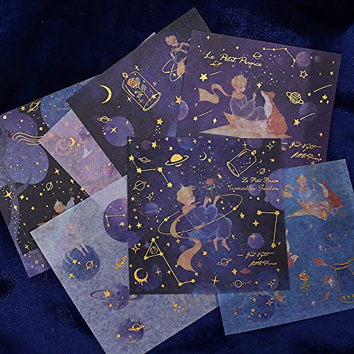 HASTHIP Washi Tape Set for Journals and Crafts with 10 Rolls and 10 Sticker Sheets | Purple