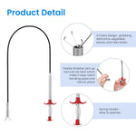 HASTHIP Magnetic Pick Up Tools Set for Automotive and Home Use with 30.7 in Telescopic Reach | Includes Inspection Mirror and Flexible Grabber