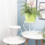 2pcs Flower Pot Stand for Railing Planters, Thicken Wrought Iron Plant Hanging Holder Bracket Plant Stand Indoor Hanging Pot Gamla Stand for Balcony Decoration Items Outdoor