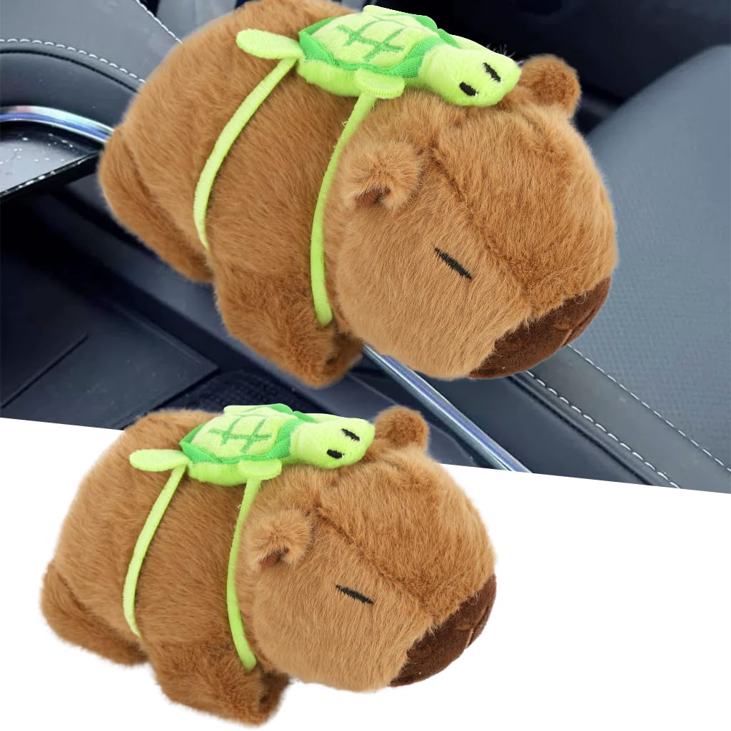 HASTHIP® STHIRA Peluche de Capibara 23 cm Animal de Peluche Ultra Suave Abrazable Regalo para Niños Niñas Bebés Ideal para Cumpleaños San Valentín Baby Shower Accesorio para Palanca