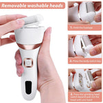 HASTHIP® Electric Callus Remover for Feet,Half year warranty, Pedicure Tools Professional Rechargeable Portable Callus & Dead Skin Removal & Feet Care Feet File For Removing Dead Skin