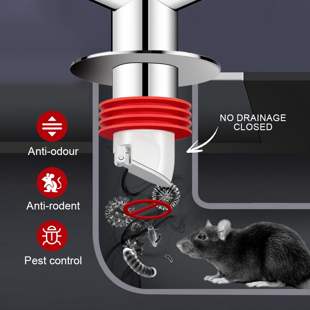 HASTHIP 3-Way Magnetic Drain Connector