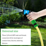 HASTHIP Hose Pipe Connector Set for Tap and Garden Hose with 10 pcs 1/2 in 3/4 in Quick Connectors | Impact Resistant ABS Plastic