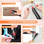 HASTHIP Mini Heat Gun for DIY Crafts with 300W Power and 200°C Heating | ABS & Stainless Steel