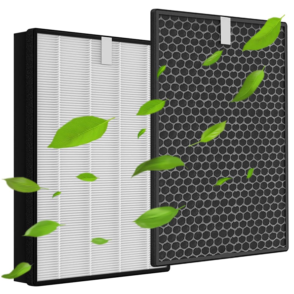 HASTHIP Air Purifier Filter Set for Philips FY1410 and FY1413 with Dual Filtration | 2Pcs Replacement Filters