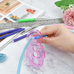 HASTHIP Paper Quilling Kit for DIY Crafts with 900 Strips and Complete Tool Set | Multi Color Designs