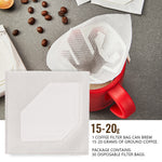 HASTHIP® Portable Coffee Filter Bag with Hanging Ear Design,